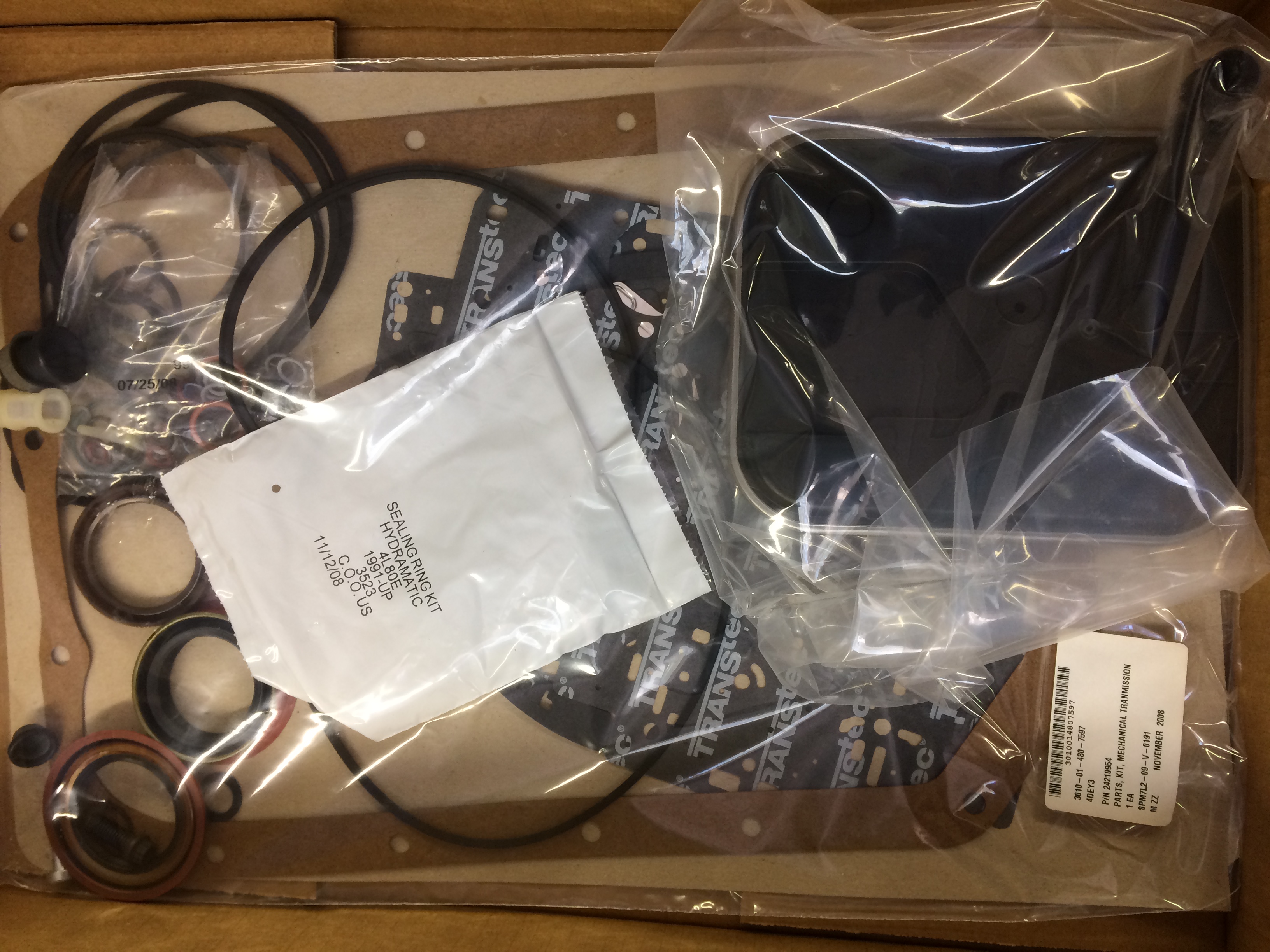 HMMWV Mechanical Transmission Parts Kit 24210954 3010-01-480-7597